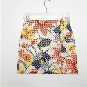 Colorful Kate Spade Floral Print Skirt